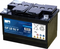 Sonnenschein GF 12 51 Y 12V 56Ah Batterie mit Winkellasche für M6