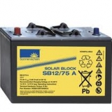 Sonnenschein SB12/75 A, 12V Blei-Gel Solar Batterie, wartungsfrei