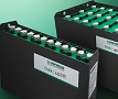 Hoppecke 24V 3HPZS 375, 24V 375Ah Blei Panzerplattenbatterie, komplett mit Trog und Stecker