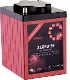 Zenith ZL060116, 6V 245Ah Blei AGM Batterie mit Rundpol, Autopol