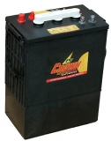 Crown CR-390 HD 6V 390Ah Batterie mit Rundpol und Gewindestift 5/16