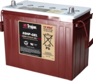 Trojan 5SHP-Gel Deep Cycle Blei Batterie, 12V 125Ah, mit Rundpol, Autopol