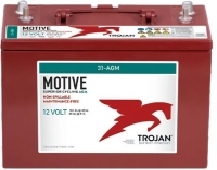 Trojan 31-AGM 12V 100Ah Deep Cycle Batterie m. Rundpol u Gewindest.