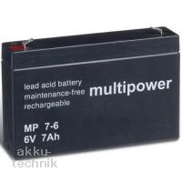 Multipower MP7-6 Blei Akku