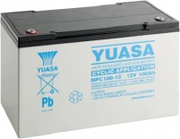 Yuasa NPC100-12i Blei AGM Batterie, wartungsfrei, zyklenfest