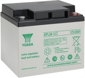 Yuasa NPL38-12i 12V 38Ah Blei AGM Batterie wartungsfrei