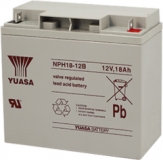 Yuasa NPH18-12 12V 1362W AGM Batterie, hochstromfest