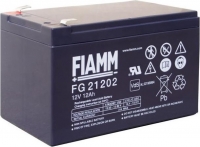 Fiamm FG21202 12V 12Ah Blei AGM Batterie, wartungsfrei, VdS