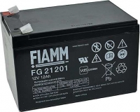 Fiamm FG21201 12V 12Ah Blei AGM Batterie, wartungsfrei, VdS