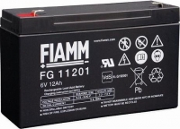 Fiamm FG11201 6V 12Ah Blei AGM Batterie, wartungsfrei, VdS