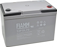 Fiamm 12FGL70, 12V 70Ah OGiV Blei AGM Batterie, wartungsfrei