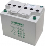 Hoppecke trac bloc 12 TB 50, 12V 50Ah Blei Antriebsbatterie, wartungsfrei, mit M8 Innengewinde