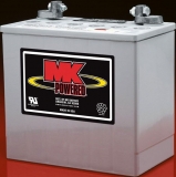 MK M22NF SLD G, 12V 51Ah Gel Batterie Rundpol mit Bohrung 5/16