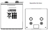 Hoppecke grid power V H 4-230 DIN-Bezeichnung OGi bloc 4 V 230