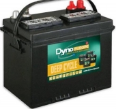 Dyno M24DH, 12V 95Ah Blei Batterie mit Rundpol u Gewindestift 5/16