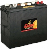 Crown CR-215 HD, 12V 215Ah Bleibatterie mit Rundpol und Gewindestift