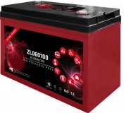 Zenith ZL060100, 6V 200Ah Blei AGM Batterie mit Innengewinde M8