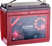 Zenith ZL1201106, 12V 140Ah Blei AGM Batterie mit Rundpol, Autopol