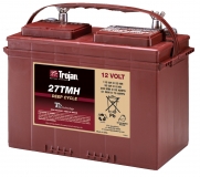 Trojan 27TMH 12V 115Ah Deep Cycle Batt. Rundpol u Gewindestift 5/16