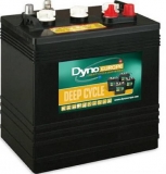 Dyno GC2B-HD 6V 240Ah Blei Batterie mit Rundpol u. Gewindestift 5/16