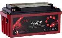 Zenith ZL120165, 12V 75Ah Blei AGM Batterie mit Innengewinde M6