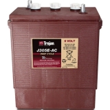 Trojan J-305E-AC Batterie, 6V 305Ah, mit Rundpol und Bohrung 8,5mm