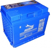 Fullriver DC50-12A, 12V 50Ah Blei AGM Batterie mit Rundpol Autopol