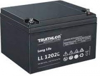 Triathlon LL 12026, 12V 26Ah Blei AGM long life Batterie wartungsfrei