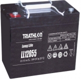 Triathlon TL 12-55, 12V 61Ah Blei AGM long life Batterie wartungsfrei