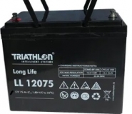 Triathlon TL12-80 S, 12V 88,8Ah Blei AGM long life Batterie wartungsfrei