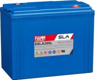 Fiamm Monolite 6SLA200L 6V 200Ah Blei AGM Batterie, wartungsfrei