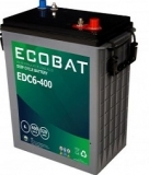 Ecobat EDC6-400, 6V 400Ah AGM Batterie mit Rundpol u Gewindestift