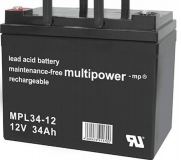 Multipower MPL34-12 Blei AGM 10 Jahres Batt. Stückz. bitte anfragen