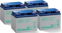 SSB SB, SBLV, SBL, SBH und SBL-HR 12V Blei AGM Batterien, wartungsfrei