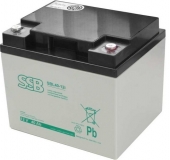 SSB SBL40-12i, 12V 43Ah Blei AGM long life Batterie, wartungsfrei