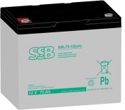 SSB SBL75-12i(sh), 12V 79Ah Blei AGM long life Batterie, wartungsfrei