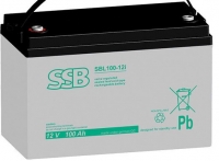 SSB SBL100-12i, 12V 106Ah Blei AGM long life Batterie, wartungsfrei