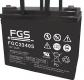 FGS FGC23405, 12V 34Ah Blei-AGM Batterien für Lecson C.T.M. Elektromobile und Scooter