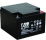 Fiamm FG22705 wartungsfreier 12V 27Ah Blei-AGM Akku mit VdS, Innengewinde M5