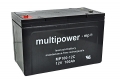 Multipower MP100-12C, 12V 100Ah AGM Bleibatterie wartungsfrei