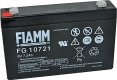 Fiamm FG10721 6V 7,2Ah Blei AGM Batterie, wartungsfrei