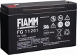 Fiamm FG11201 6V 12Ah Blei AGM Batterie, wartungsfrei, VdS