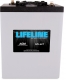 Lifeline Deep Cycle GPL-6CT, 6V 300Ah AGM Batterie mit Innengewinde