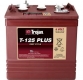 Trojan T-125 Plus Deep Cycle Batterie 6V 240Ah mit Gewindestift 5/16