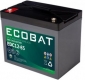 Ecobat EDC12-85, 12V 85Ah Blei AGM Batterie mit Innengewinde M6