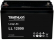 Triathlon LL 12090, 12V 90Ah Blei AGM long life Batterie wartungsfrei