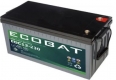 Ecobat EDC12-230, 12V 230Ah Blei AGM Batterie mit Innengewinde M8