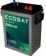 Ecobat EDC6-450, 6V 450Ah AGM Batterie mit Rundpol u Gewindestift